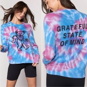 Grateful Dead x Spiritual Gangster cashmere sweater EUC Small